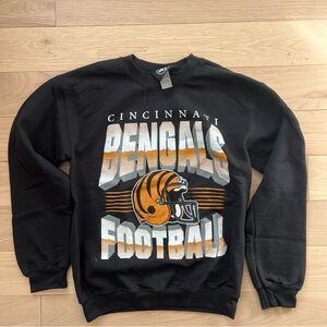 ‘47 Cincinnati Bengals NFL Crew Neck Sweatshirt Size XL vinyl sportwear active
